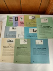 71 Vintage USPS Lobby Posters Stamp Info Sheet Flyers – 1979 – 1981 all differen