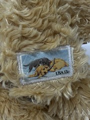 USPS Fetch Puppy Dog Stamp Image Plush Stuffed Animal Timeless Toys Vintage 8”