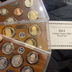 2012 US mint proof set