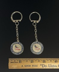Vintage US Savings Bonds Promotional Advertising Keychains Lot of 2