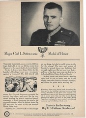 Vintage 1950’s Military U.S. Savings Bonds – Medal of Honor Winners – Art AD LOT
