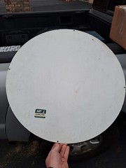 Supply And Maintenance Command Round Aluminum Sign
