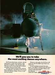 1980’s US AIR FORCE VINTAGE PRINT AD F-15
