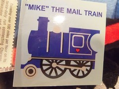 U S POSTAL SERVICE (MIKE THE MAIL TRAIN) PLUSH 2003 PLUS STAMP-RARE- SALE