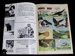 THE TRUE STORY OF SMOKEY THE BEAR COMIC BOOKLET BROCHURE 1969 VINTAGE
