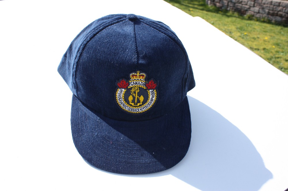 Ball Cap Hat – Canada Hydrographic Service Marine Nautcal Survey Anchor (H1325)