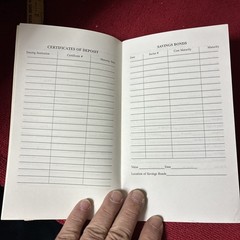 Political Ad Jeffrey Picolla Pennsylvania Personal Estate Inventory Booklet