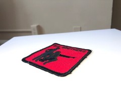 Vintage Big Brothers (Is Watching) Government Patch! Rare! Awesome! Red & Black!