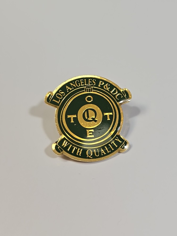 Los Angeles P&DC with Quality Lapel Pin USPS Processing and Distribution Center