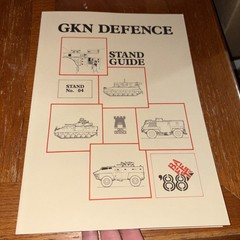 VTG 1988 GKN Defence Stand Guide 4 Military Vehicle Brochure: SIMBA 3 Warrior