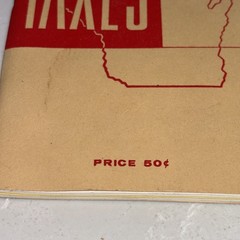 1961 WI Taxes Booklet Wisconsin Taxpayers Alliance Madison WI