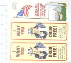 Vintage Lot Of 3 US Coast Guard Recruiting Book Marks