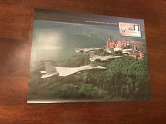 8X10 COLOR PRINT Ad 2003 US AIR FORCE «SOME PEOPLE BACKPACK ACROSS EUROPE»
