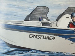 2001 Minnesota Governor’s Fishing Opener Breezy Point / Pequot Lakes poster Foss