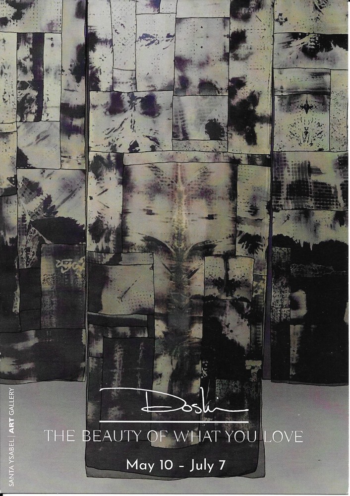Doshi: The Beauty… Santa Ysabel Art Gallery postcard May 10 – July 7, 2025