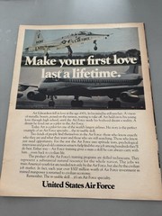 1972 LIFE Ads Lot of 4 Army Air Force Recruitment Birds Eye Vegetable Warplane