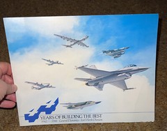 4 Page Pamphlet Celebrating 44 Years Of Building The Best At General Dynamics