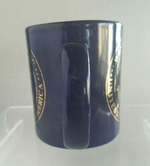 Washington DC United States of America Gold Seal Cobalt Blue Coffee Mug Cup