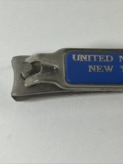 Vintage United Nations New York Nail Clipper/ Bottle Opener-Made in U.S.A.