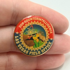Department Of Energy DOE Counterintelligence Las Vegas Field Office Lapel Pin