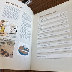 Vintage Armscor Military Tank Brochure Marketing – South Africa Arms Boycott
