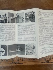 A Career in Wildlife Conservation Brochure Wildlife Society Washington DC 1960’s