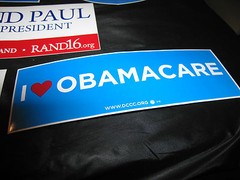 (5) Collectible Political Democratic and Republican Campaign Stickers