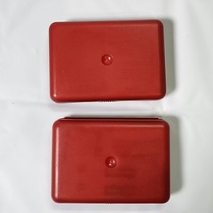 2 Red First Aid Kits Cases Promotional Census 2010 It’s In Our Hands Plastic