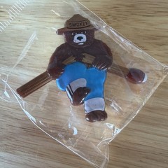 One Smokey The Bear Snapping A Match Stick Pins New 2000’s Forest Fires