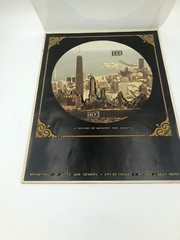 ORIGINAL ART BOARD VINTAGE 70s CHICAGO ANNUAL REPORT 1971 Graphic Design Hostory