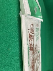 Original Plastic SMOKEY THE BEAR LITTER Bag 1960s GREEN CLEAN SCENE Trash Sack