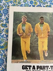 Vintage 1987 Army National Guard Recruitment Print Ad