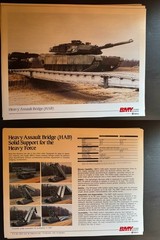 Vintage BMY Combat Systems US Army Brochure Lot & 8 Pics Advertising Packet Lot
