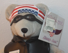 Group of 5 United States Post Office Plush Stamp Bears