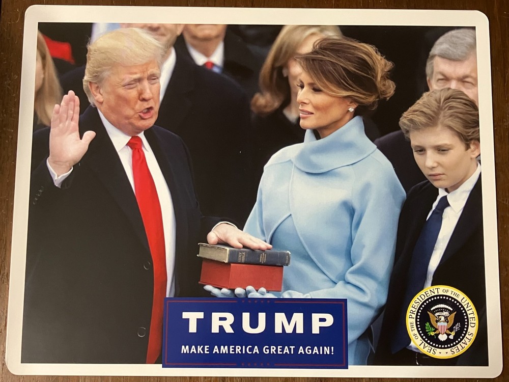 PRESIDENT DONALD J. TRUMP 8.5″x11″ Print Page on Card Stock Ready to Frame — SW
