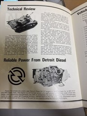 VTG NAPCO M41 General Motors GM Detroit Diesel Allison Military Vehicle Brochure