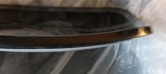 Rare Singer Kearfott Division defense contractor black moon dish 🌑