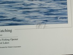 2001 Minnesota Governor’s Fishing Opener Breezy Point / Pequot Lakes poster Foss