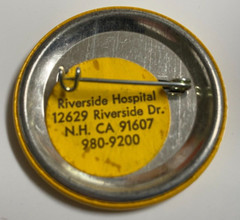 Vintage Nurses Make It Better © Button Pinback Riverside California 959A