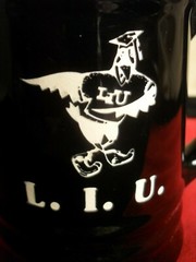 L.I.U. Tankard With Etched Logo – Salesman Sample
