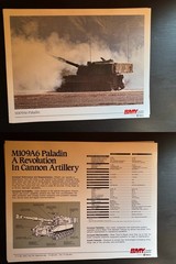 Vintage BMY Combat Systems US Army Brochure Lot & 8 Pics Advertising Packet Lot