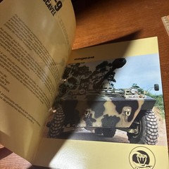VTG Engesa EE-9 Cascavel Portuguese Brazilian Military Vehicle Tank Brochure