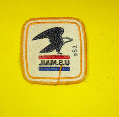 Vintage USPS U.S. Mail Cloth Patch for Postal Workers Uniform 1970s 4″ x 3 3/4″