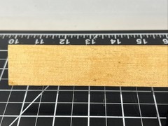 Vintage 1960s Smokey The Bear Prevent Forest Fires Old Natural Wood School Ruler