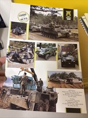 Vintage GKN Defence Military Brochure Warrior IFV British Armored Vehicle Fleet