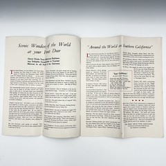 Rare 1935 SOUTHERN CALIFORNIA Brochure Book – “Great Circle Tour Around World”
