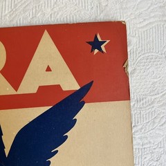 RARE 1933 Blue Eagle CODE NRA National Recovery Administration Cardboard Sign