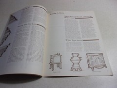Vintage 1980 Heating With Wood Dept. of Energy Booklet ~ Firewood, Wood Stove,