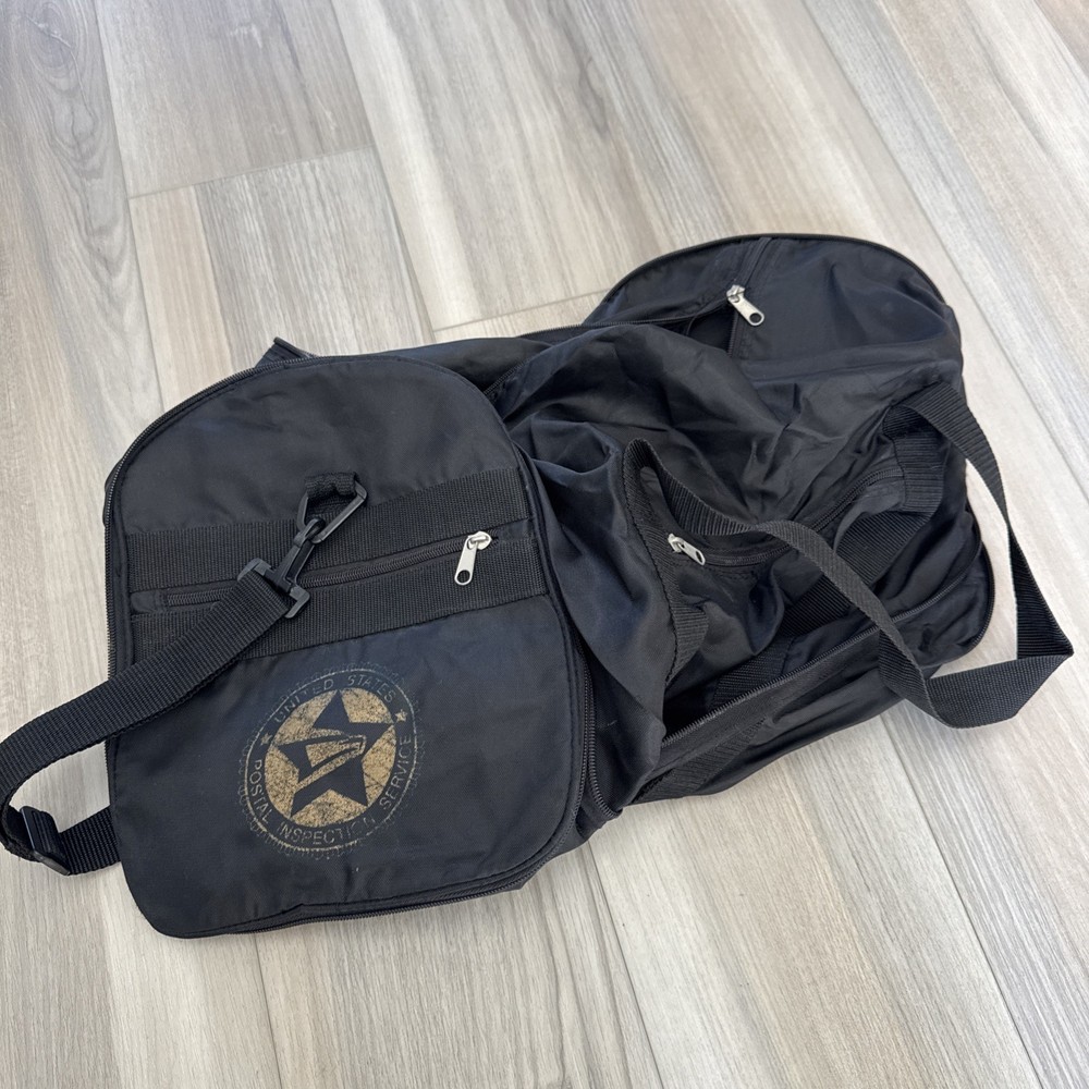 VINTAGE United States Postal Service Inspections Duffle Bag USPS BAG
