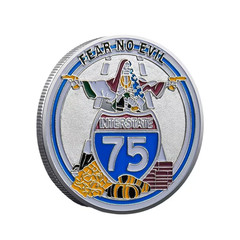 Police Gainesville Highway Coin Collectable First Responder Commemorative 1-pc